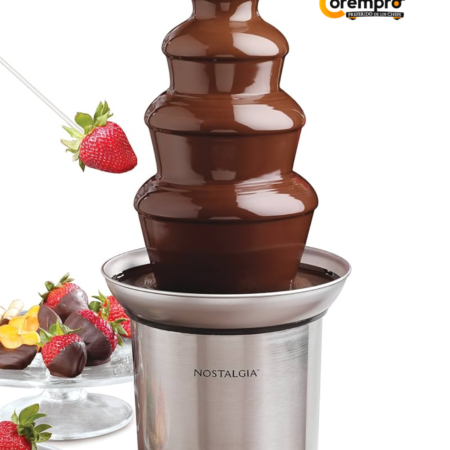 Fuente chocolate de 4 niveles Nostalgia Vintage Collection