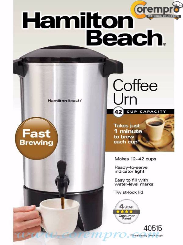 Hamilton Beach 45 Cup Coffee Urn - 40515R