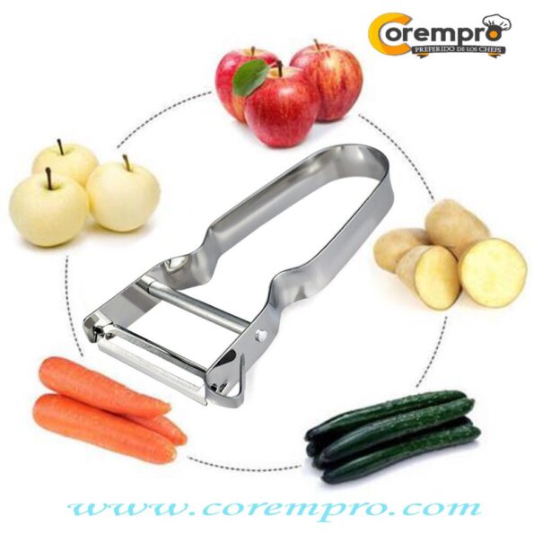 Pelador de vegetales en u – 8