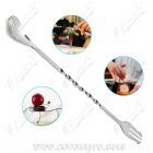 Cuchara de bar torneada con Trinche 32cm – 1