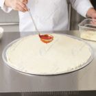 Molde para hacer pizza de aluminio de 18 con borde – 1