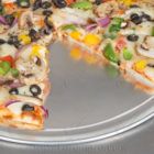 Molde para hacer pizza de aluminio de 18 con borde – 1