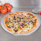 Molde para hacer pizza de aluminio de 18 con borde – 1