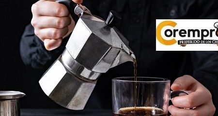 Cafetera Moka estilo Italiano 6 tazas