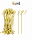 Palillos Brocheta con Lazo 100 und. Paquete