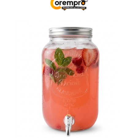 Dispensador Liquido de Vidrio 8 Litros