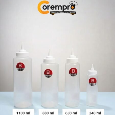Salsero Comercial Basa Transparente