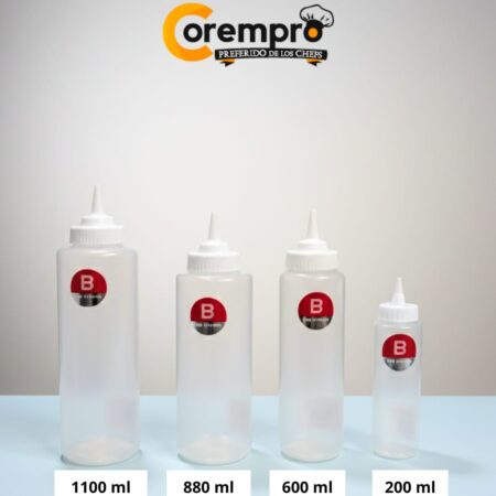 Salsero Comercial Basa Transparente