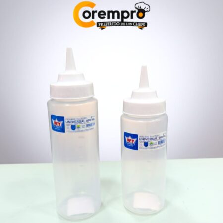 Salsero Comercial Rey transparente