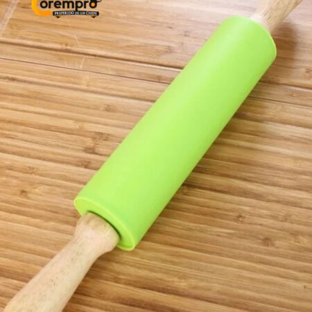 Rodillo Siliconado de Madera 43 cm
