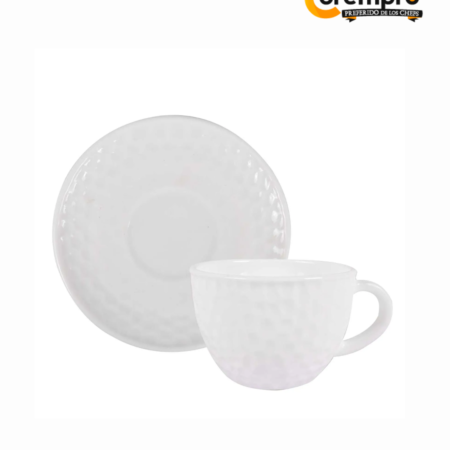 Set de Tazas con Plato Opal 12 Piezas