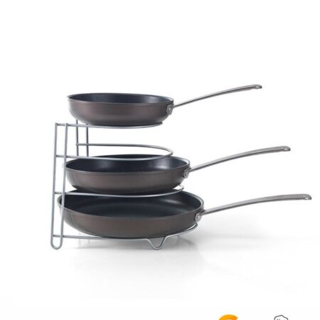 Porta Sartenes Vertical de Metal 3 Niveles