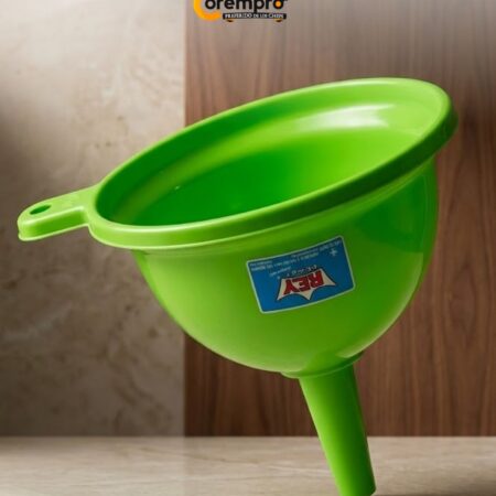 Embudo Plastico con Colador Grande