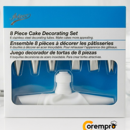 Set Ateco 6 Boquillas Acople y Manga