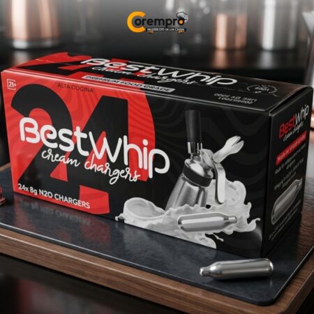 24 Capsulas de Gas para Crema Chantilli