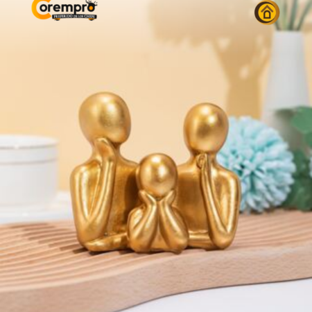 Figura Decorativa Familia