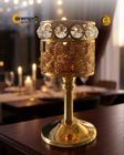 Candelabro Dorado 16 cm