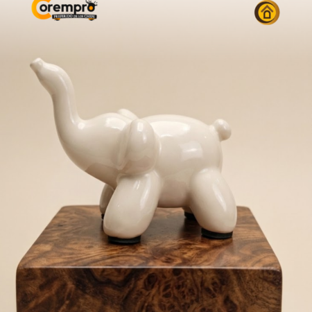 Adorno Elefante Color Blanco