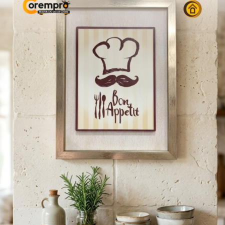 Cuadro Gourmet "Bon Appetit"