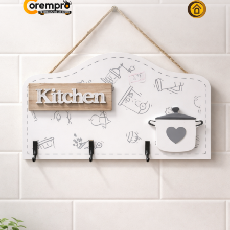 Porta Llave de Madera 22 x 13 cm