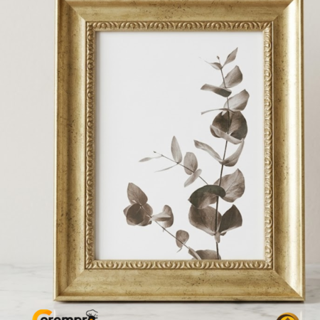 Marco de Fotos Dorado 8x6