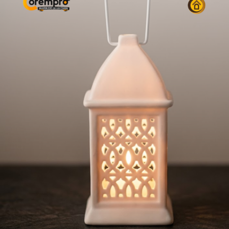 Adorno Farol con Luz