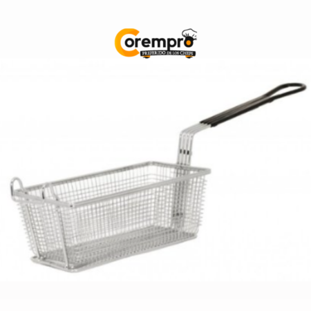 Canasta Para Freir Rectangular 34x16 cm