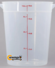 Contenedor de Almacenamiento Plastico Propileno Choice de 8 Qt