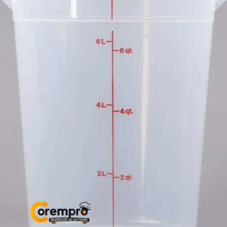 Contenedor de Almacenamiento Plastico Propileno Choice de 8 Qt