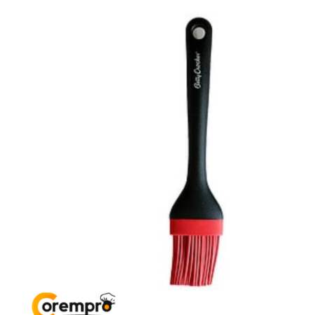 Brocha de Silicon Negra con Rojo 25 cm Betty Crocker