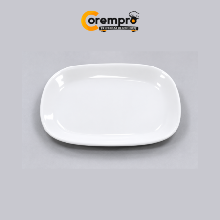 Plato Ovalado 10" Blanco