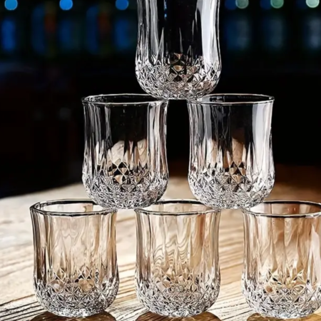 Juego de 6 Vasos Tequileros/ Whisky  de 1 Onza