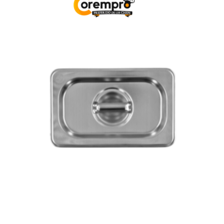 Tapa para bandeja de 1/9 de acero Inoxidable