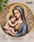Cuadro Virgen Maria 3D Resina