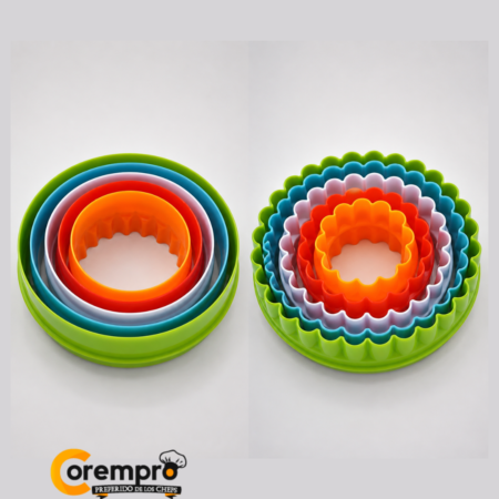 Set de 5 Cortadores de Galletas Varios Tamaños