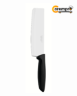 Cuchillo para Rebanar y Picar Tramontina Plenus de 7" con Mango Negro