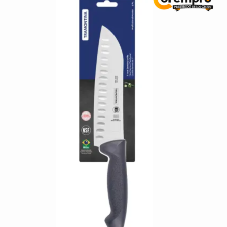 Cuchillo Tramontina Santoku de 7"
