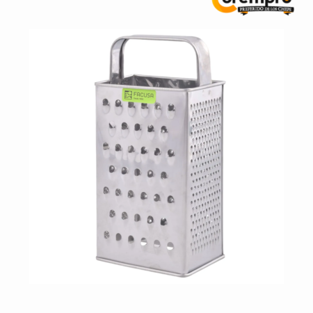 Rallador Grande 4 Caras Acero Inox Facusa
