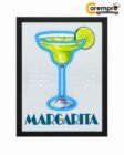 Cuadro con Luz Led Margarita 40 x 30.5 cm