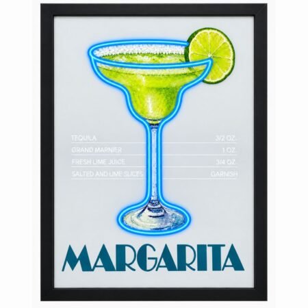 Cuadro con Luz Led Margarita 40 x 30.5 cm