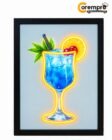 Cuadro con Luz Led Coctel 40 x 30.5 cm