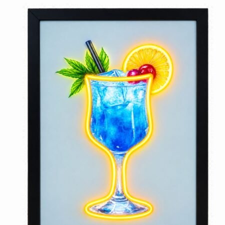 Cuadro con Luz Led Coctel 40 x 30.5 cm